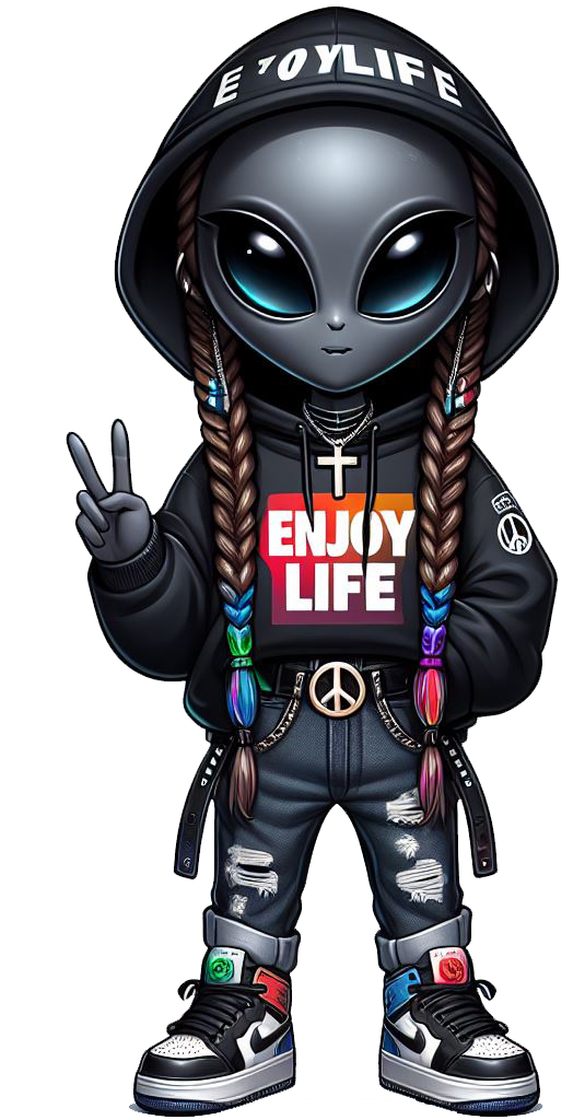 Enjoy Life Girl Alien