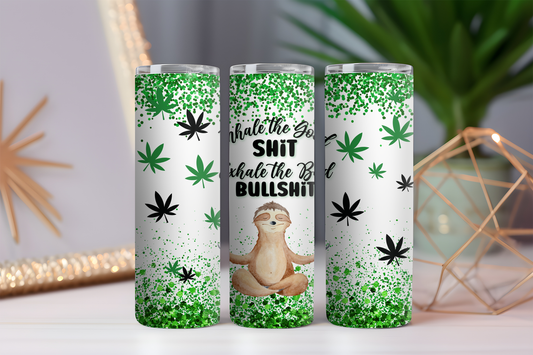 Sloth Meditation Tumbler